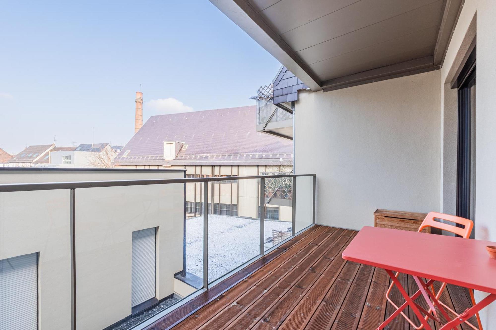L'Academie - Magnifique 3 Chambres Krutenau Avec Parking Strasbourg Exteriör bild